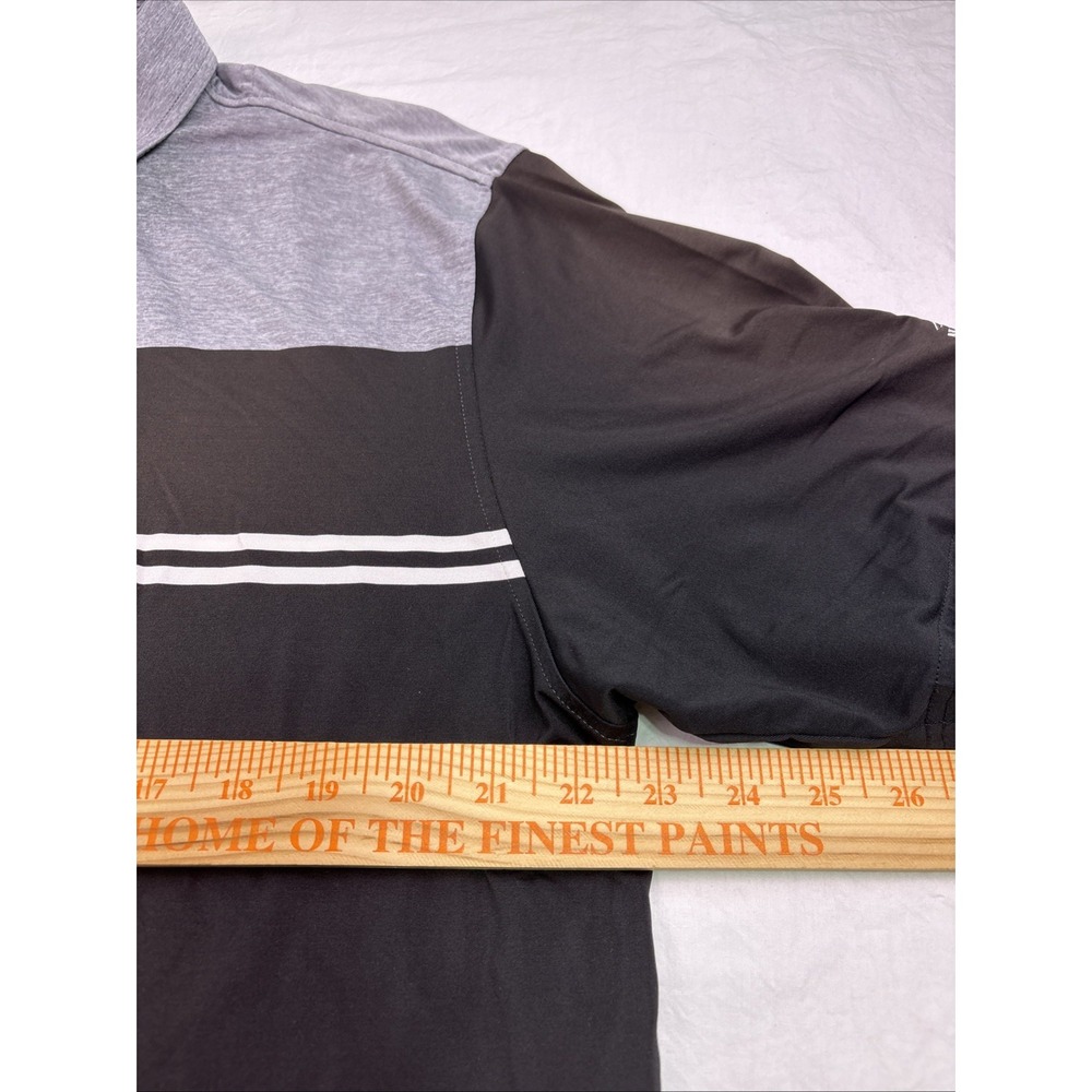 FootJoy Sweater Mens L GRAY BLACK Performance FJ Tech Golf - Picture 4 of 7